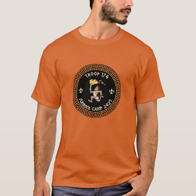 Camiseta Campamento de Verano 17625 - Estilo F (Anverso)