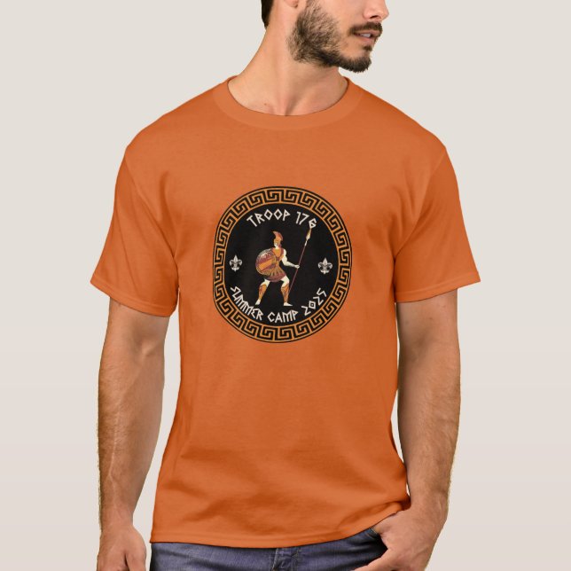 Camiseta Campamento de Verano 176 2025 - Estilo E (Anverso)