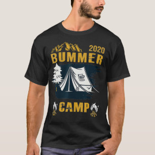 Camiseta Campamento de verano 2020 Cuarentena 2020 Camping 