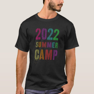 Camiseta Campamento De Verano 2022 Para Amigos Y Compañeros