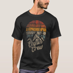 Camiseta Campamento de verano al aire libre de la tripulaci