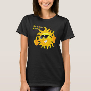 Camiseta Campamento De Verano Buen Ánimo Para Los Jóvenes H