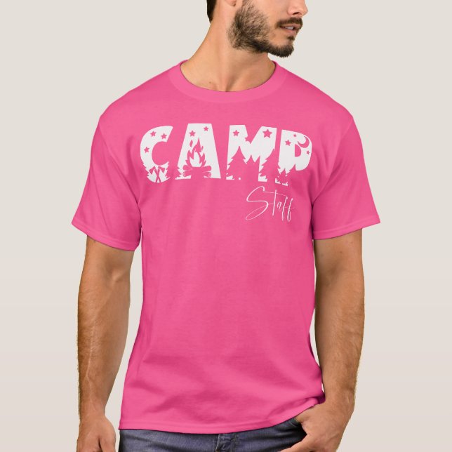 Camiseta Campamento de verano - Camping Camper (Anverso)