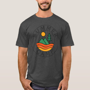 Camiseta Campamento de verano Camping Senderismo Montaña re