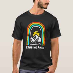 Camiseta Campamento de verano Campista tropical Campamento 