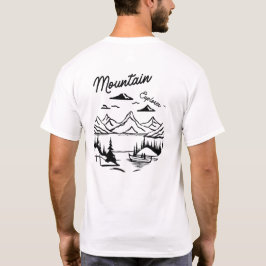 Camiseta Campamento de Verano de Aventura y Chill