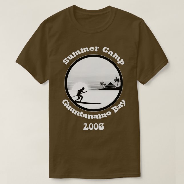 Camiseta Campamento de Verano de la Bahía de Guantánamo 200 (Diseño del anverso)