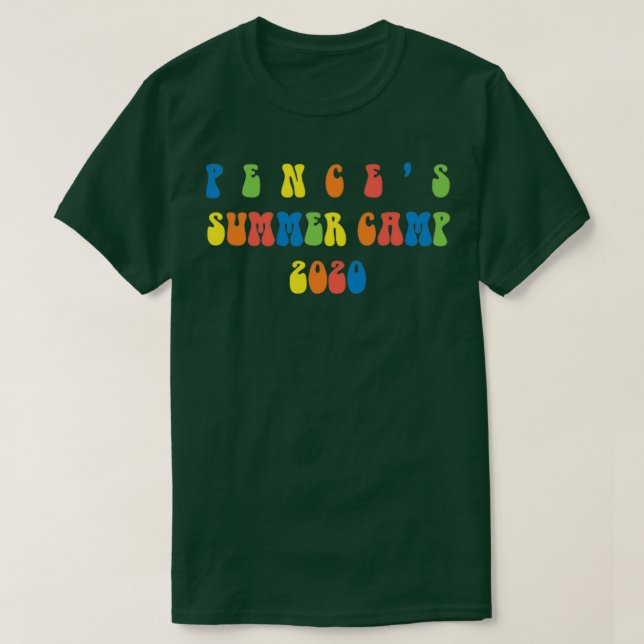 Camiseta Campamento de verano de Pence (Diseño del anverso)