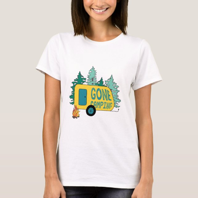 Camiseta Campamento de Verano en marcha Campamento de Sende (Anverso)