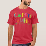 Camiseta Campamento de verano feliz de Arrow Camper<br><div class="desc">Campamento de verano feliz de Arrow Camper.</div>
