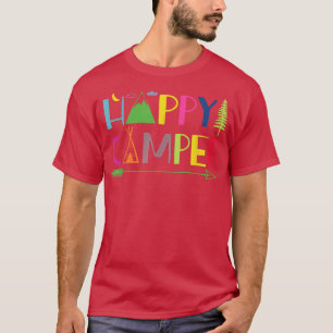 Camiseta Campamento de verano feliz de Arrow Camper