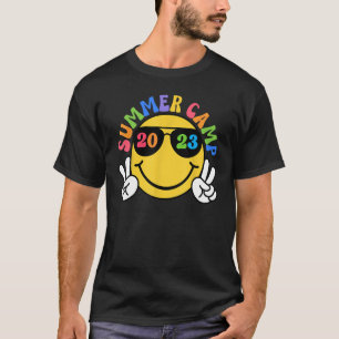 Camiseta Campamento De Verano Gracioso Para Niños Chicas Ca