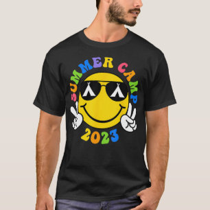 Camiseta Campamento De Verano Gracioso Para Niños Chicas Ca