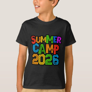 Camiseta Campamento de verano para niños 2026 vibra del dir