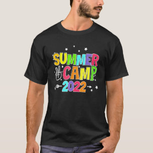 Camiseta Campamento De Verano Para Niños Chicas Campamento 