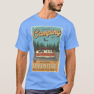 Camiseta CAMPAMENTO DE VERANO vintage