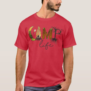 Camiseta Campamento de verano y senderismo 
