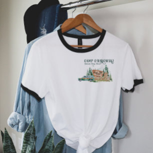 Camiseta Campamento de viaje por carretera de Reunión de Fa