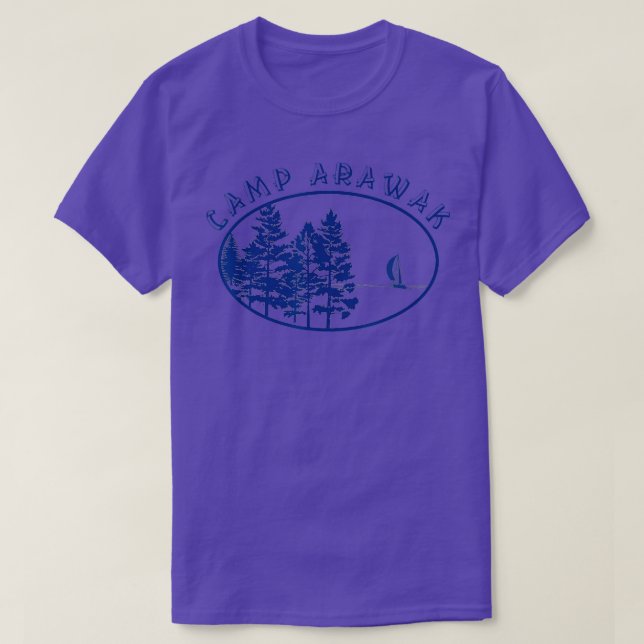Camiseta Campamento de vida Campamento Arawak Padres del ca (Diseño del anverso)