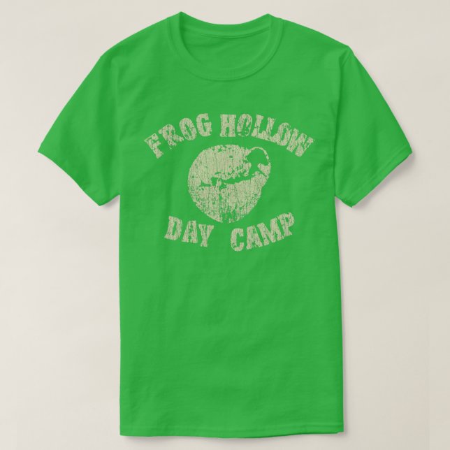Camiseta Campamento del Día Hollow de la Rana de Camping 19 (Diseño del anverso)
