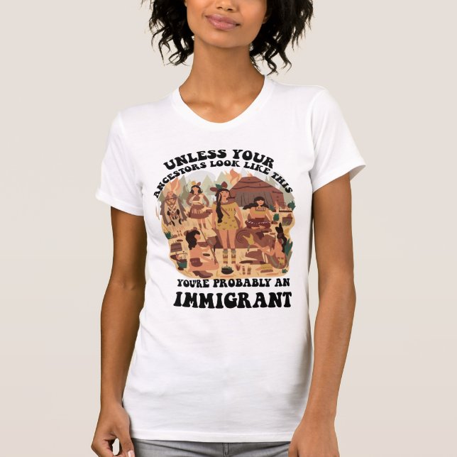 Camiseta Campamento del Jefe de la Dirección de la India In (Anverso)