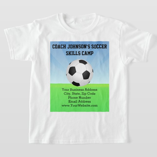 Camiseta Campamento deportivo Sunny Day Ball de fútbol (Distribución)