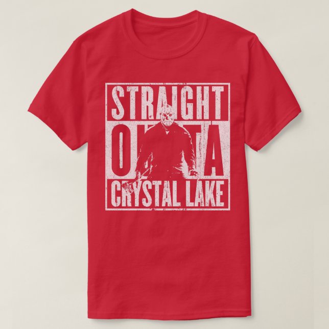 Camiseta Campamento directo fuera de (Diseño del anverso)