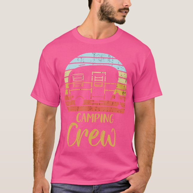Camiseta Campamento divertidísimo de camping vintage (Anverso)