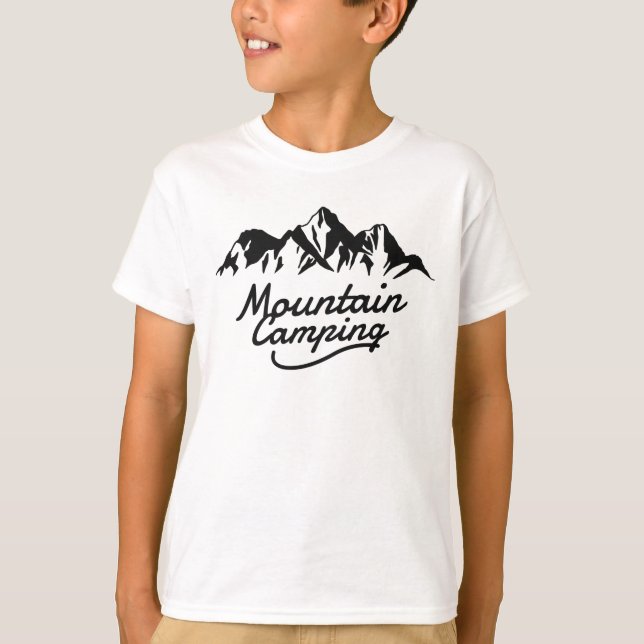 Camiseta Campamento en la Montaña (Anverso)