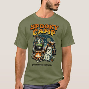 Camiseta Campamento Espeluznante – Historias de Fantasmas j