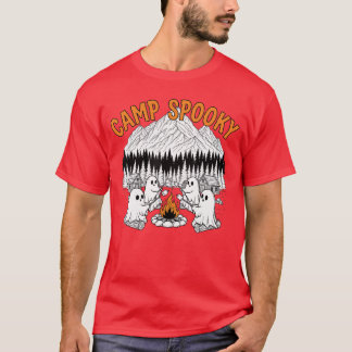 Camiseta Campamento Espeluznante Vibraciones de Summerween