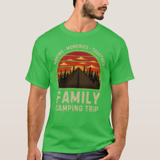 Camiseta Campamento Familiar Camper Camp Campingrip 2024 de