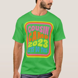 Camiseta Campamento familiar Cousin 2023 Camping vacaciones