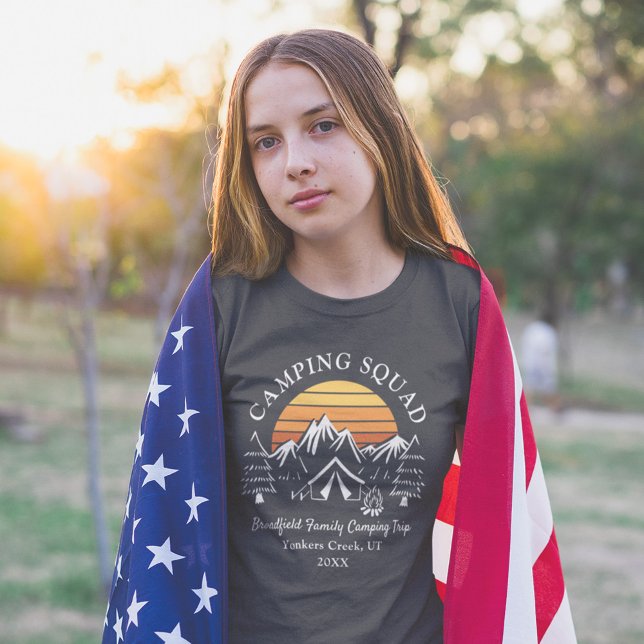 Camiseta Campamento familiar de Personalizado de vacaciones (Subido por el creador)