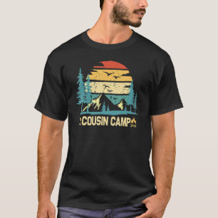 Camiseta Campamento familiar de verano de amigos Cousin Cam