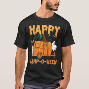Camiseta Campamento Feliz de Camper Ween Campamento Rv Hall
