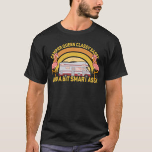 Camiseta Campamento Flamingo Smart Assy elegante de la Rein