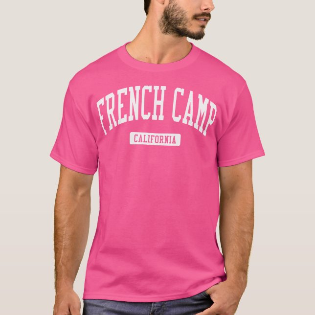 Camiseta Campamento francés California Deportes Atléticos V (Anverso)