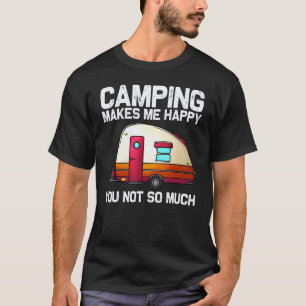 Camiseta Campamento Genial Para Hombres Mujeres Campista Se