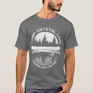 Camiseta Campamento lago cristal viernes los decimoterceros