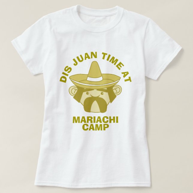 Camiseta Campamento Mariachi (Diseño del anverso)