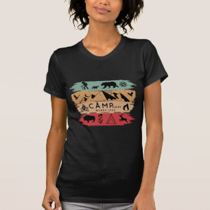 Camiseta Campamento más preocupación menos