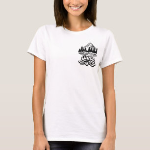 Camiseta Campamento más preocupación menos