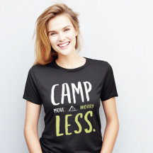 Campamento menos pegajoso escrito a mano