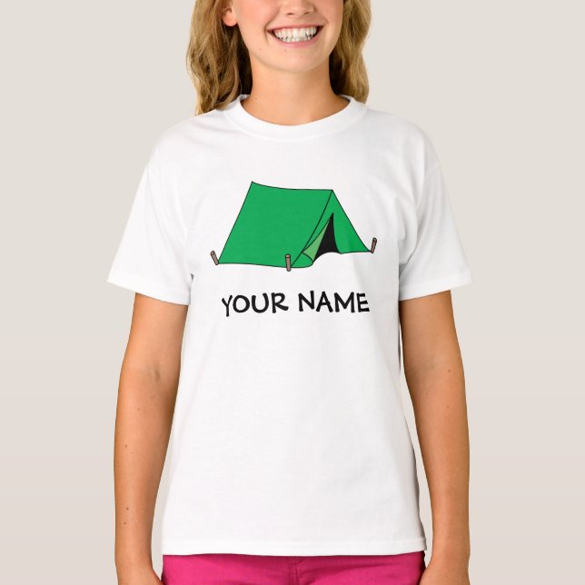 Camiseta Campamento personalizado (Anverso)