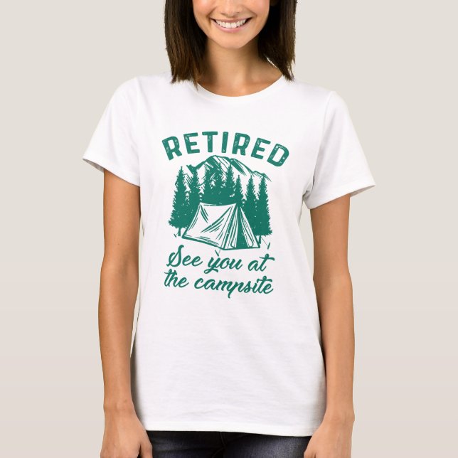 Camiseta Campamento retirado (Anverso)