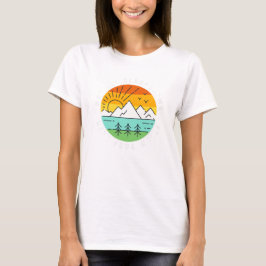 Camiseta Campamento RV Camping Natural Forest Camper Advent
