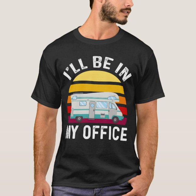 Camiseta Campamento RV Camping retro (Anverso)