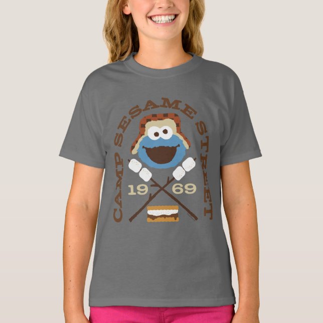 Camiseta Campamento Sesame Street 1969 (Anverso)