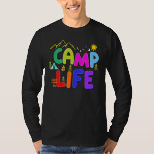 Camiseta Campamento Vida en verano Camper Camping Niños 1